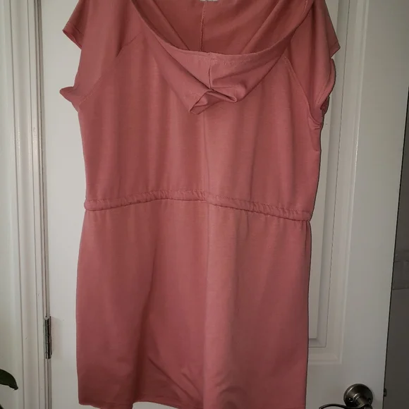Rue21 Dresses | Rue 21 Hoodie Sweater Dress With Pockets Xl | Color: Pink | Size: Xl | Shelly_Hussain's Closet